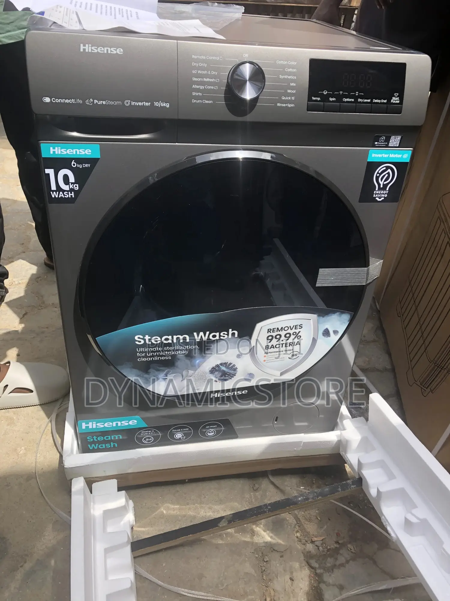 Hisense 10kg Washing And Drying/Spinning Machine