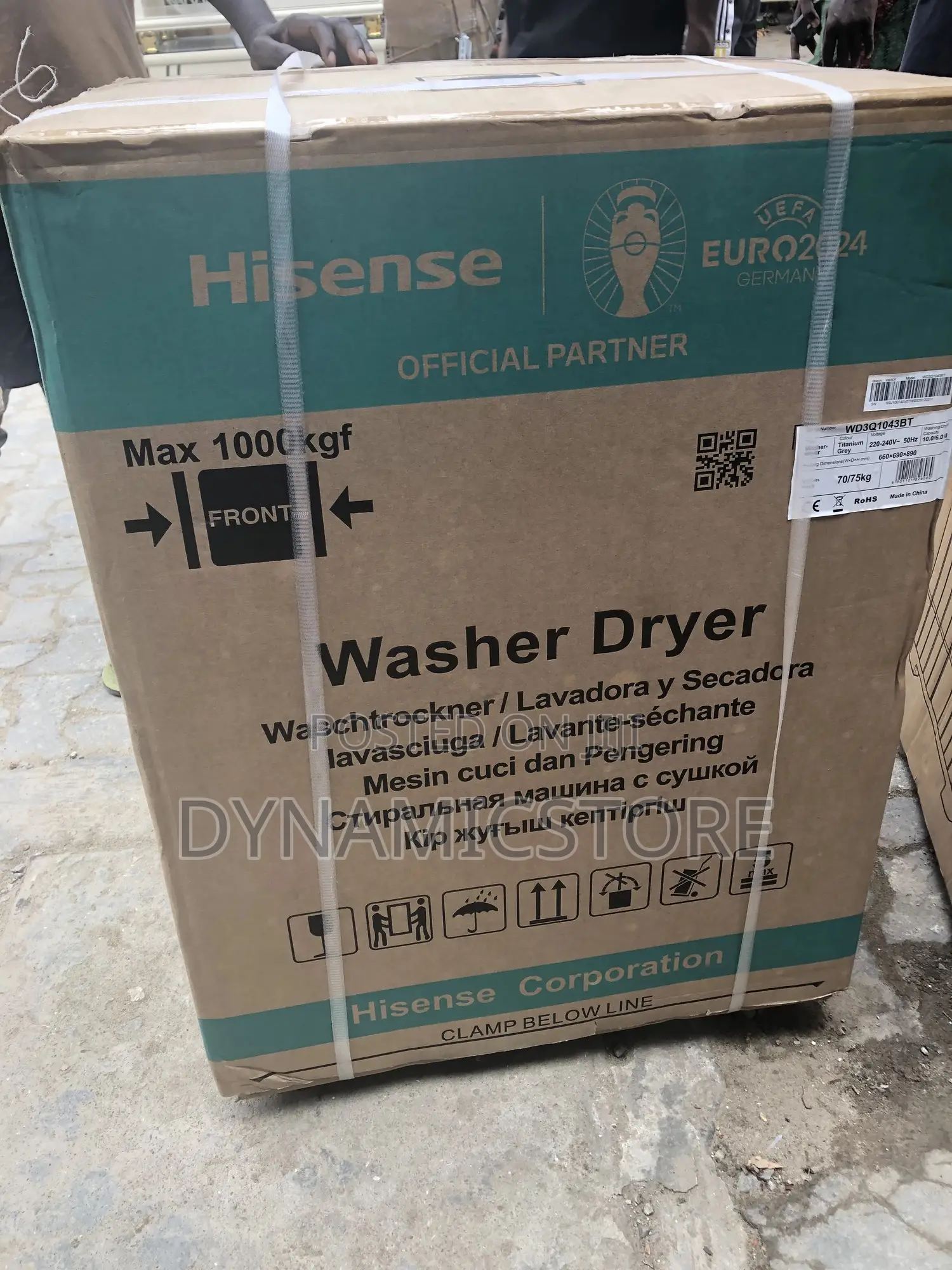 Hisense 10kg Washing And Drying/Spinning Machine