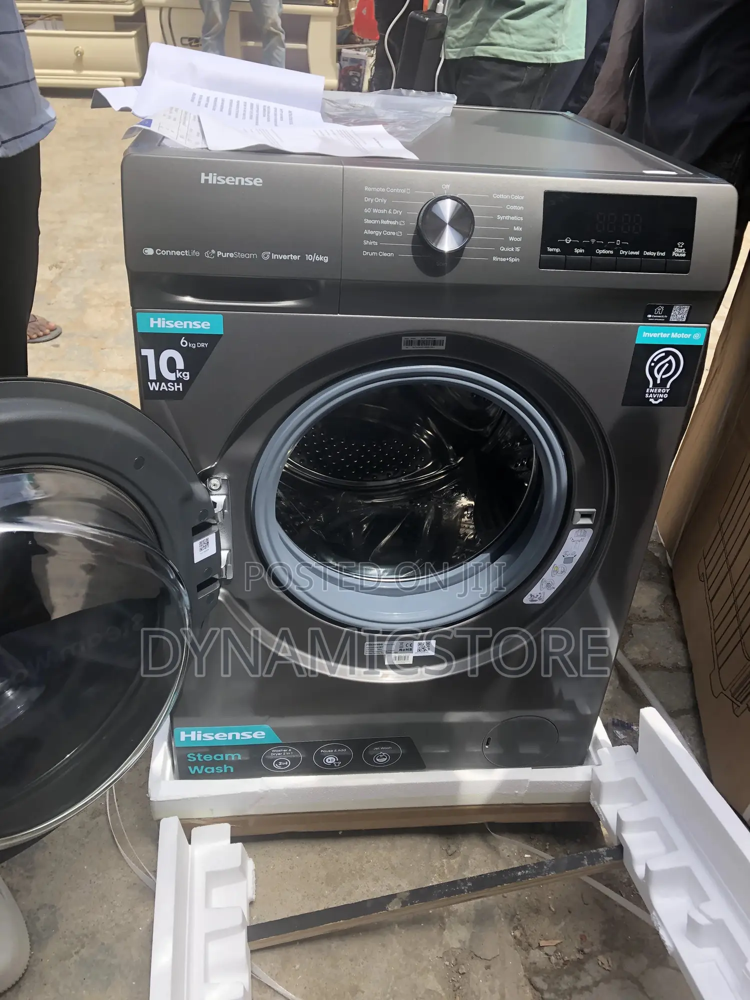 Hisense 10kg Washing And Drying/Spinning Machine