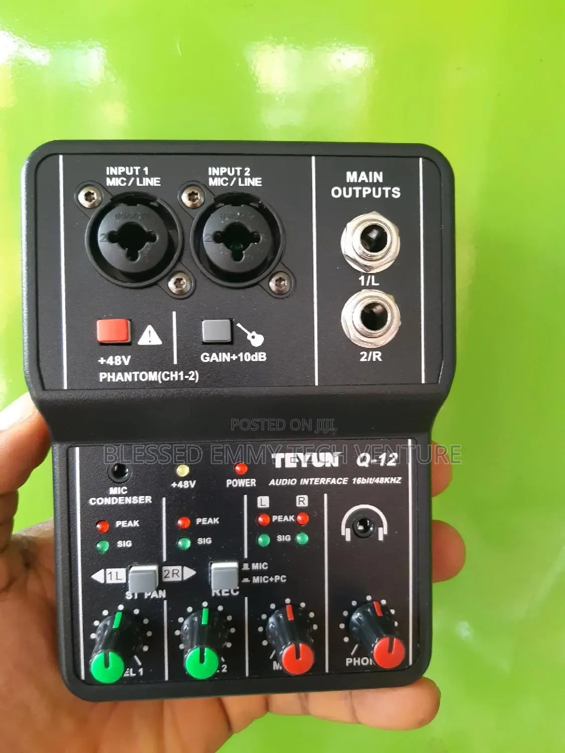 2 Channel Audio Sound Card Mixer Mini Mono Usb Audio