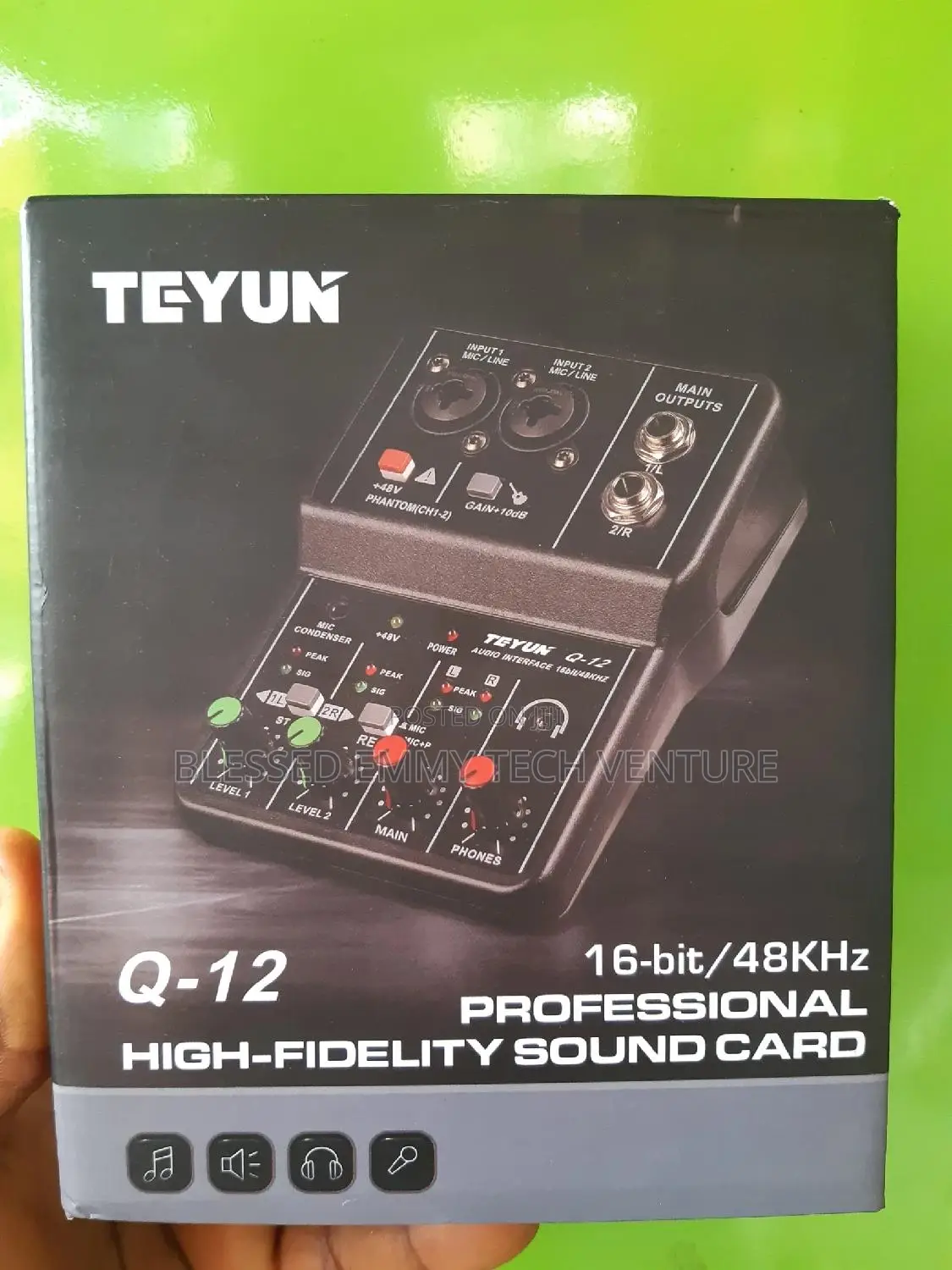 2 Channel Audio Sound Card Mixer Mini Mono Usb Audio