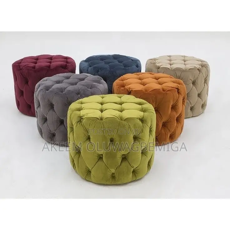 Round Poufs