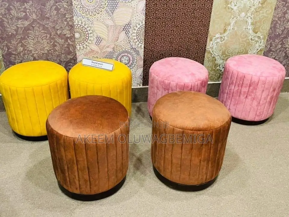 Round Poufs