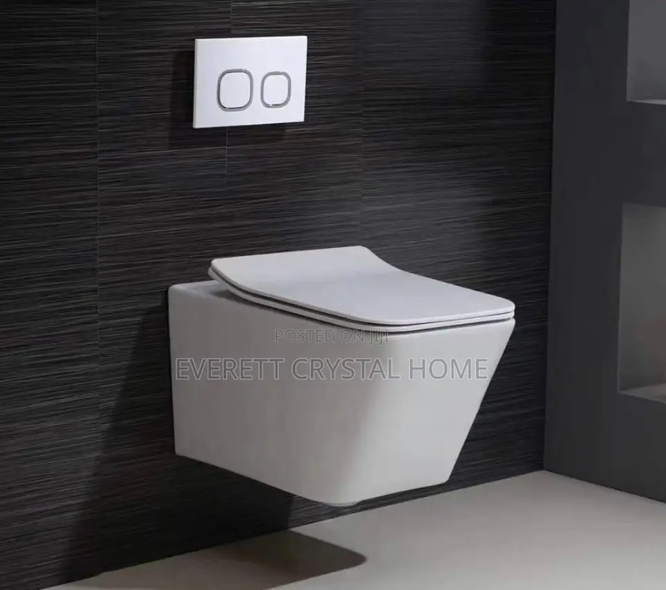 Square White Wall Hung