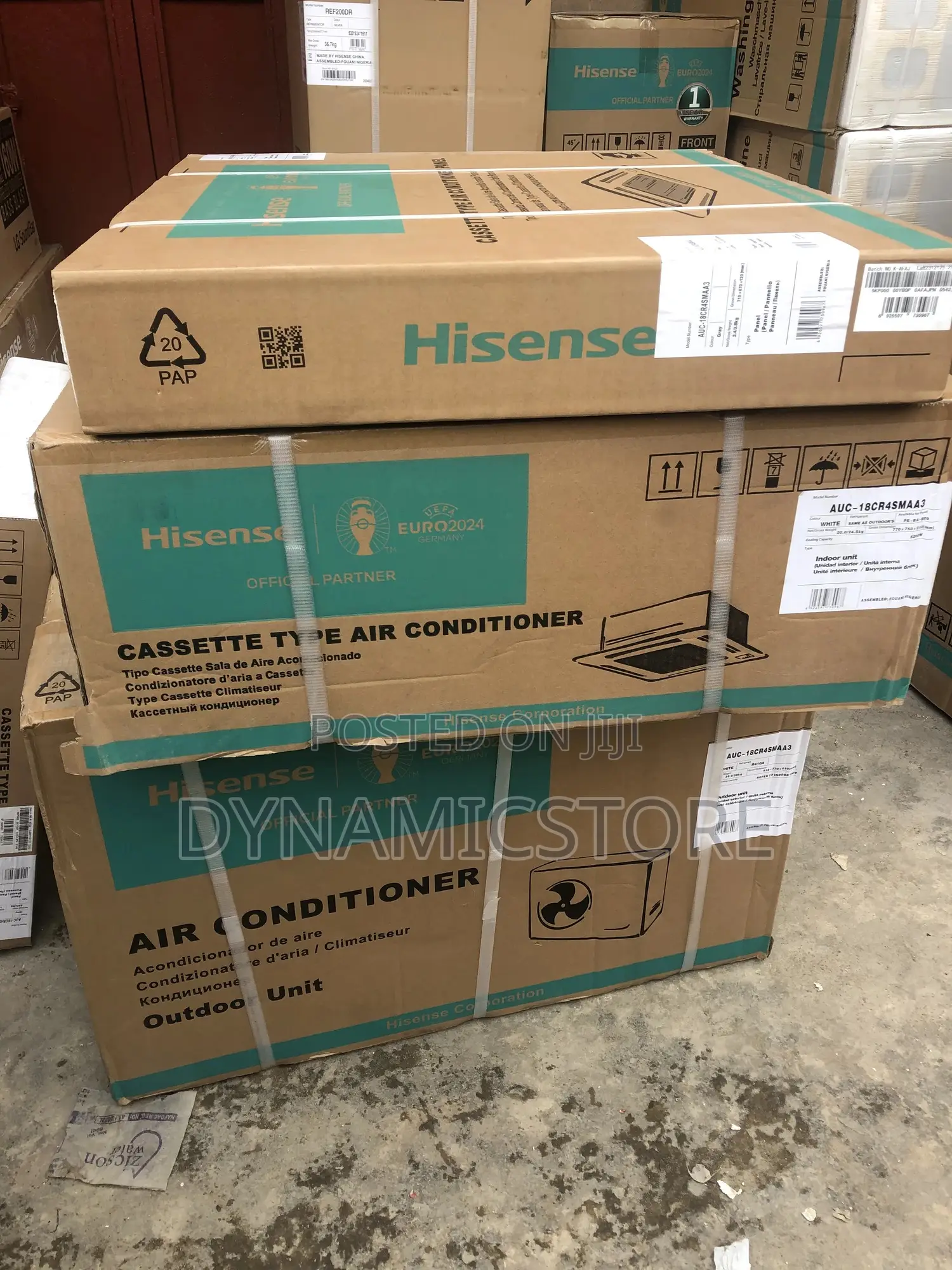 Hisense Ceiling Cassette 2.5hp R410 Gas