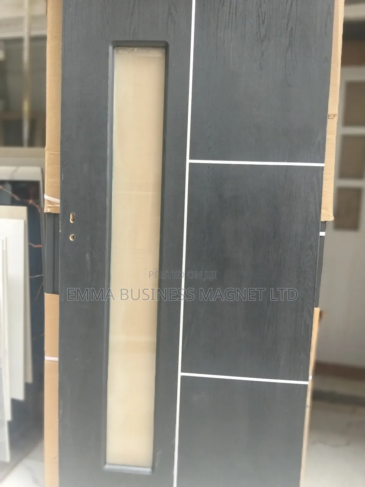 High Quality New Modern Designs Glass Wooden Doors 