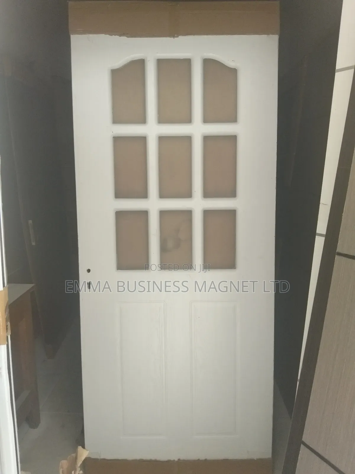 High Quality New Modern Designs Glass Wooden Doors 