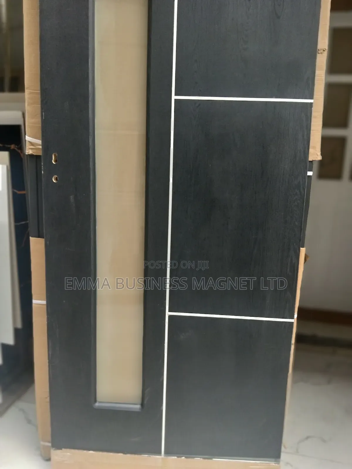 High Quality New Modern Designs Glass Wooden Doors 