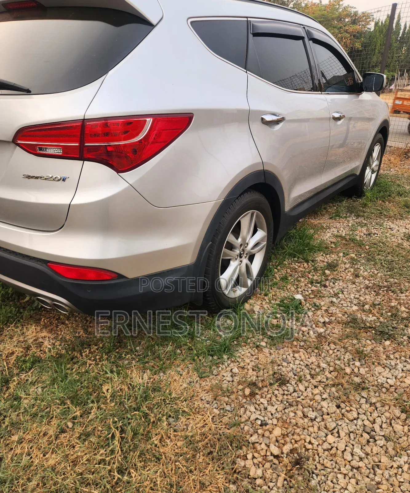 Hyundai Santa Fe 2015 Silver