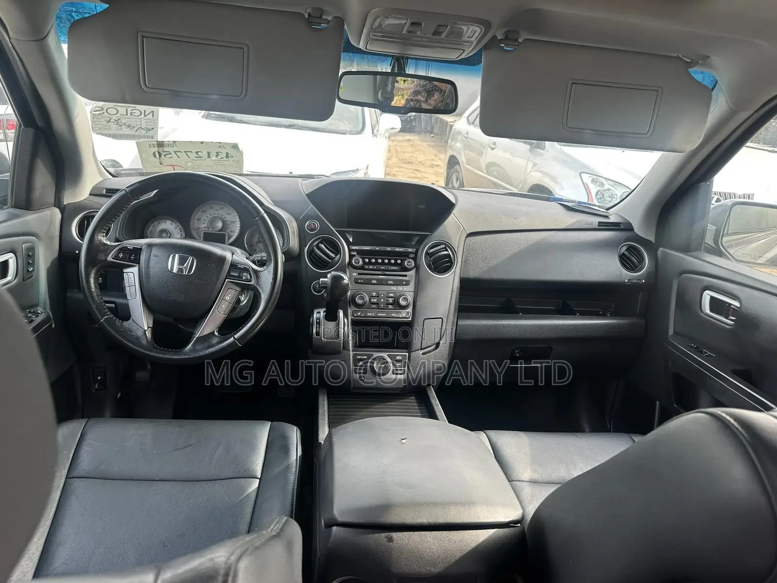 Honda Pilot Touring w/RES/Navi 4WD (3.5L 6cyl 5A) 2013 Gray