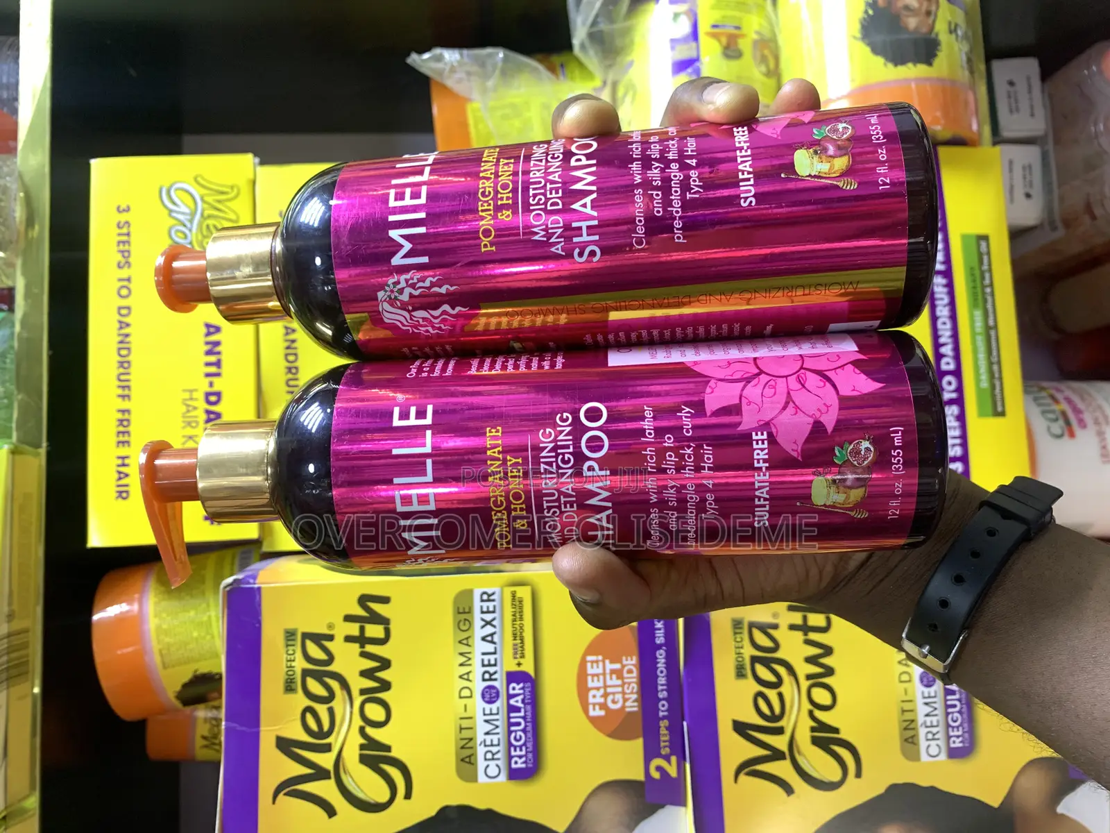Mielle Pomegranate Hair Products