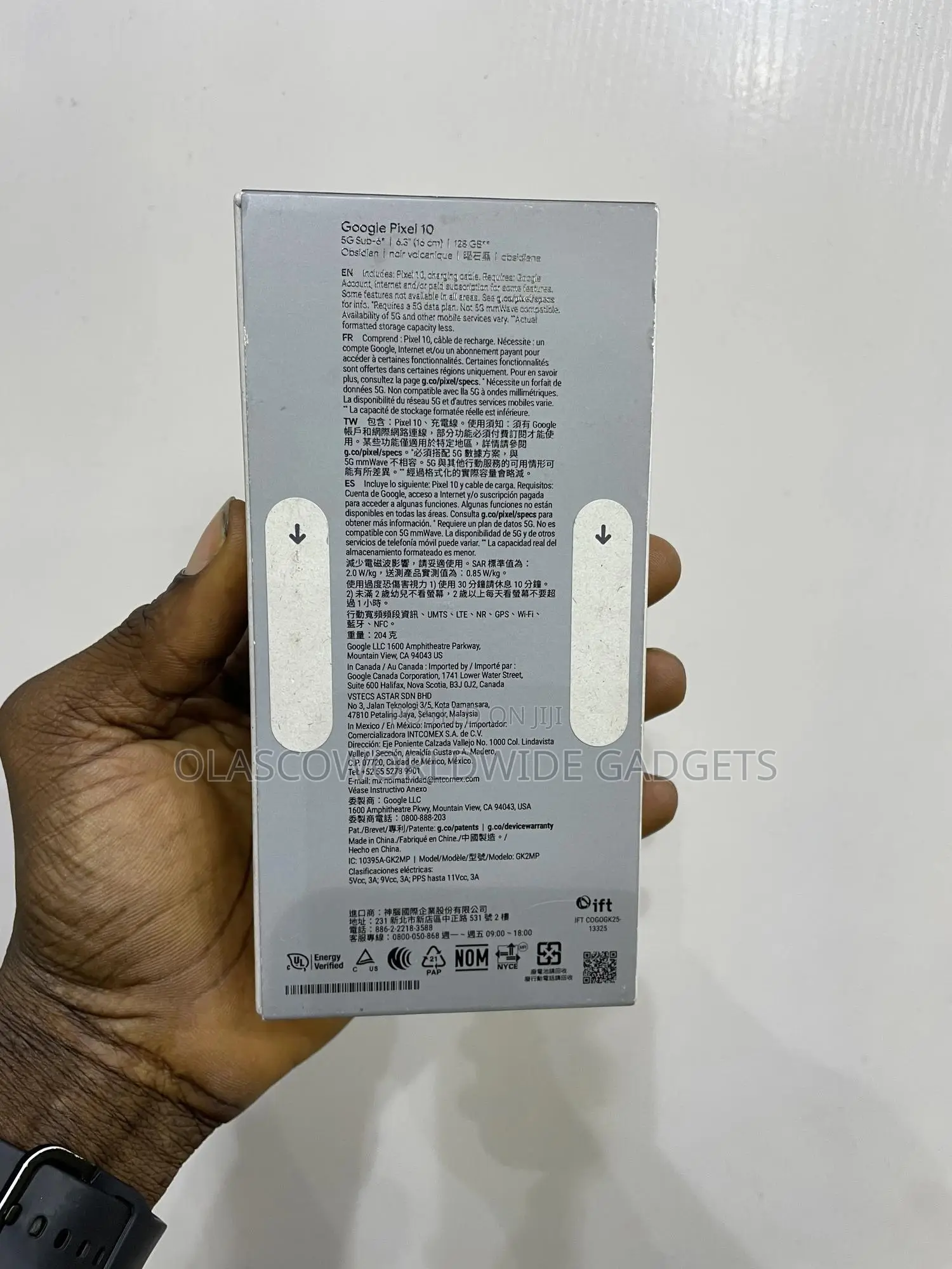 New Google Pixel 10 128 GB Gray