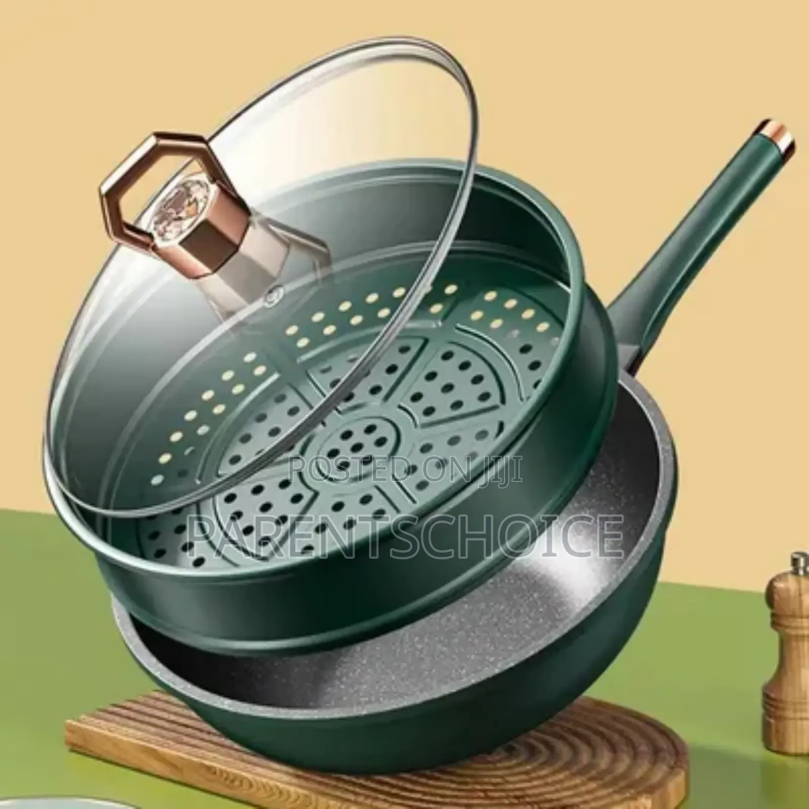 Nonstick Carbon Steel | Multifunctional Cookware for Sauteing, Frying