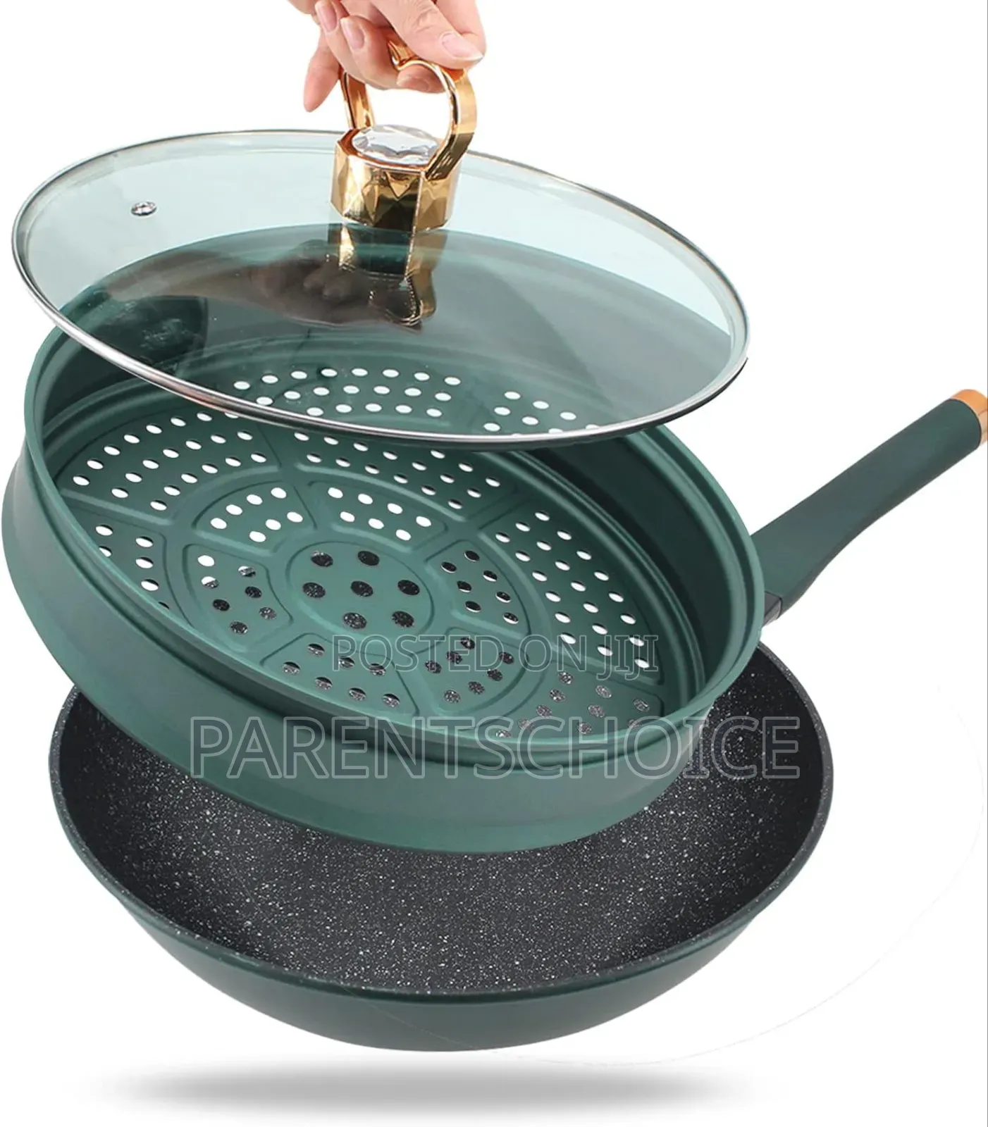 Nonstick Carbon Steel | Multifunctional Cookware for Sauteing, Frying