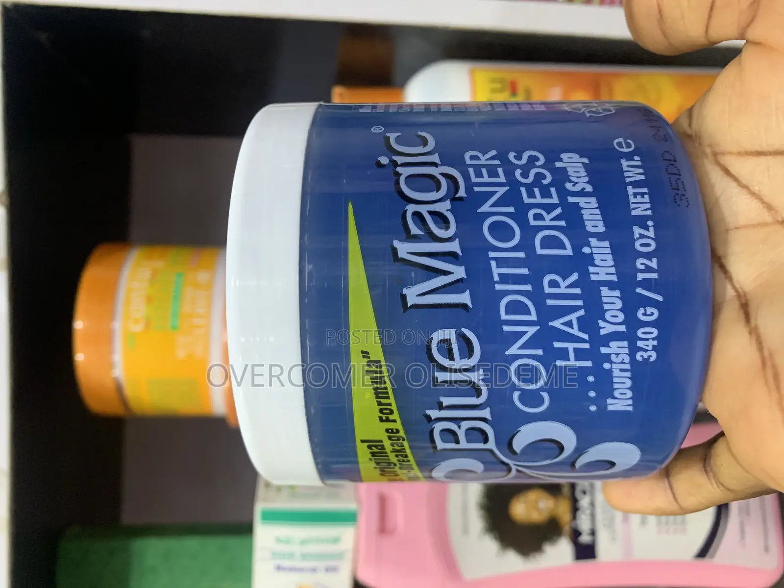 Blue Magic Hair Grease