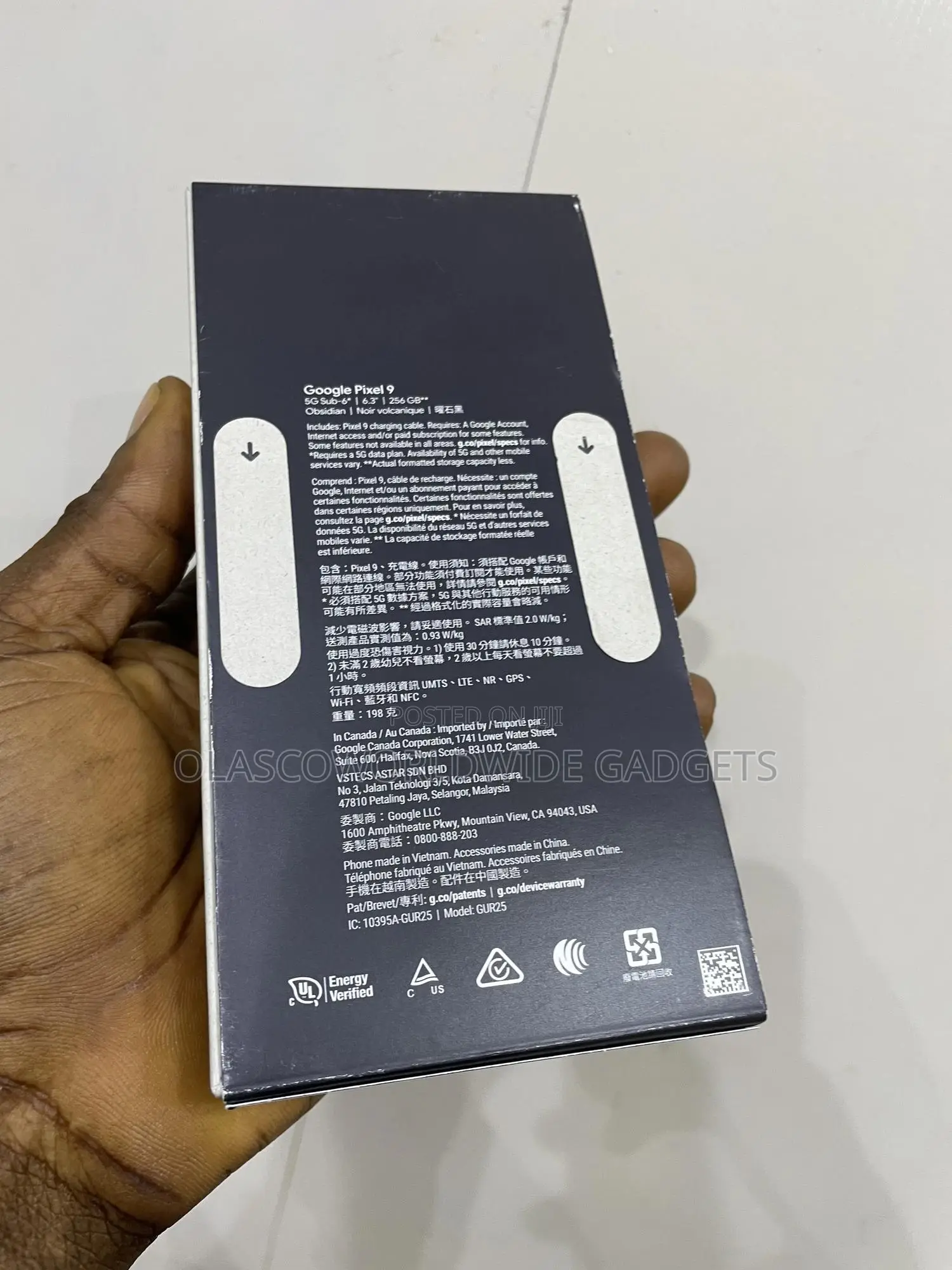 New Google Pixel 9 256 GB Gray