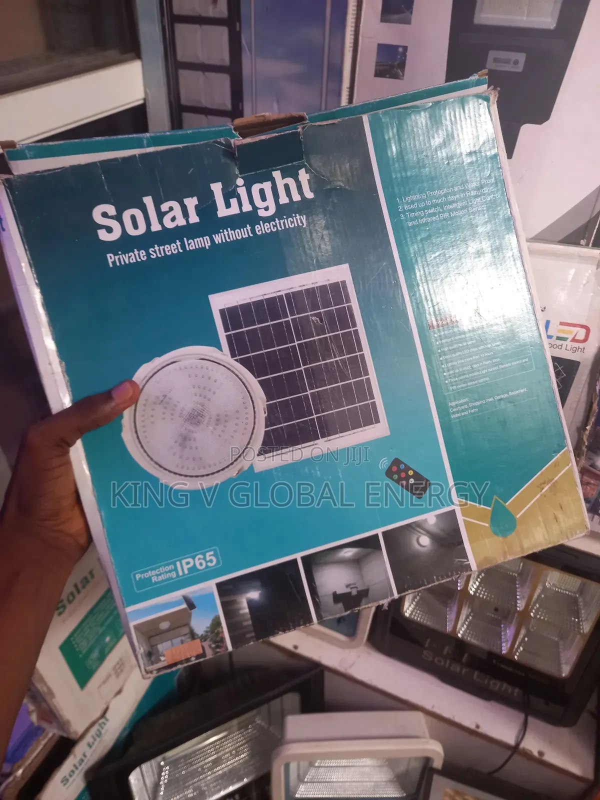 Solar Light Ip65 400watts Private Street Lamp Without Electricity