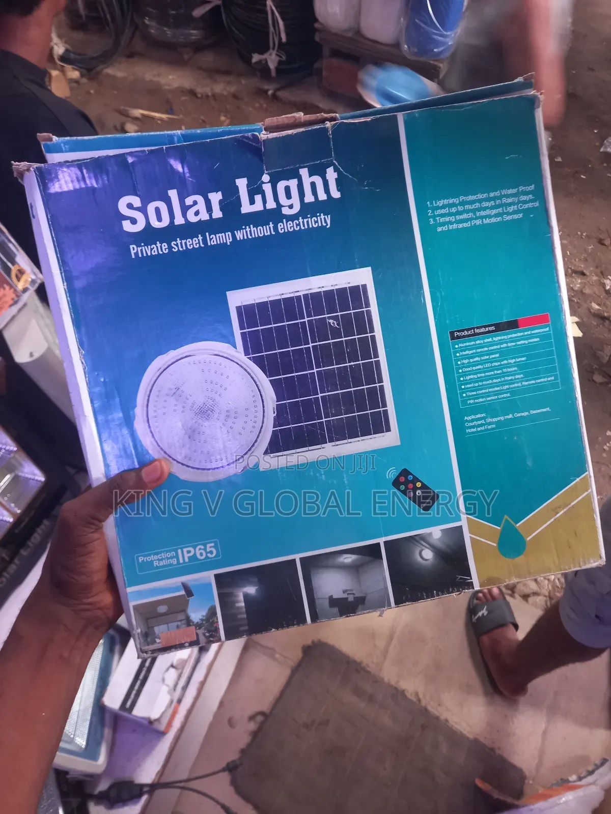 Solar Light Ip65 400watts Private Street Lamp Without Electricity