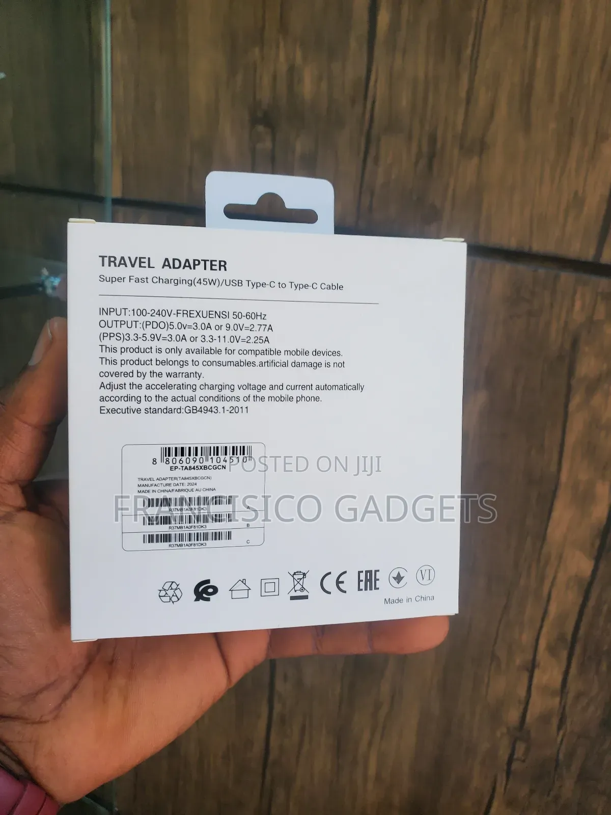 45wh Adapter Type C To Type C