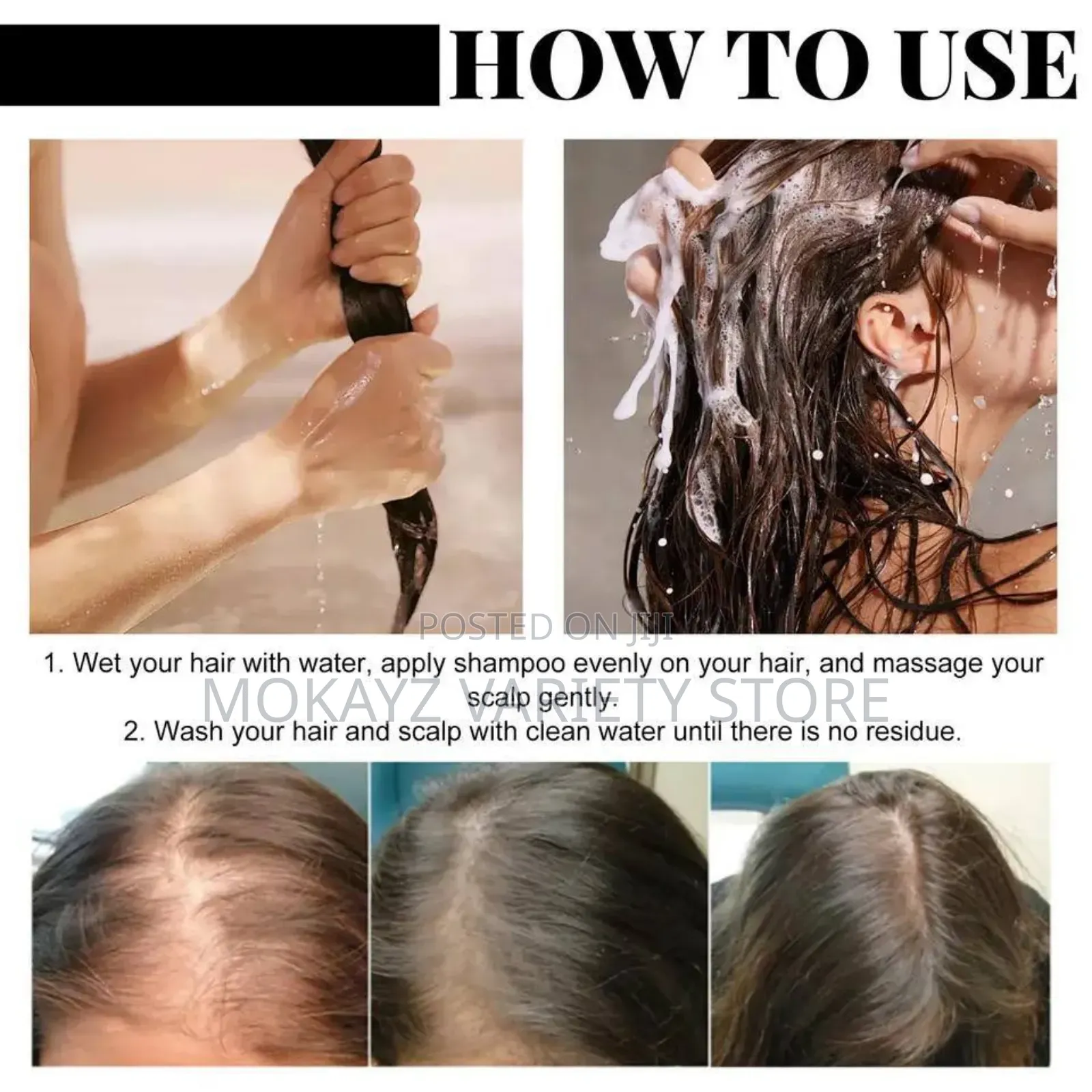 Jasuing Batana Hair Shampoo (For Denser, Fuller Healthier Hair)