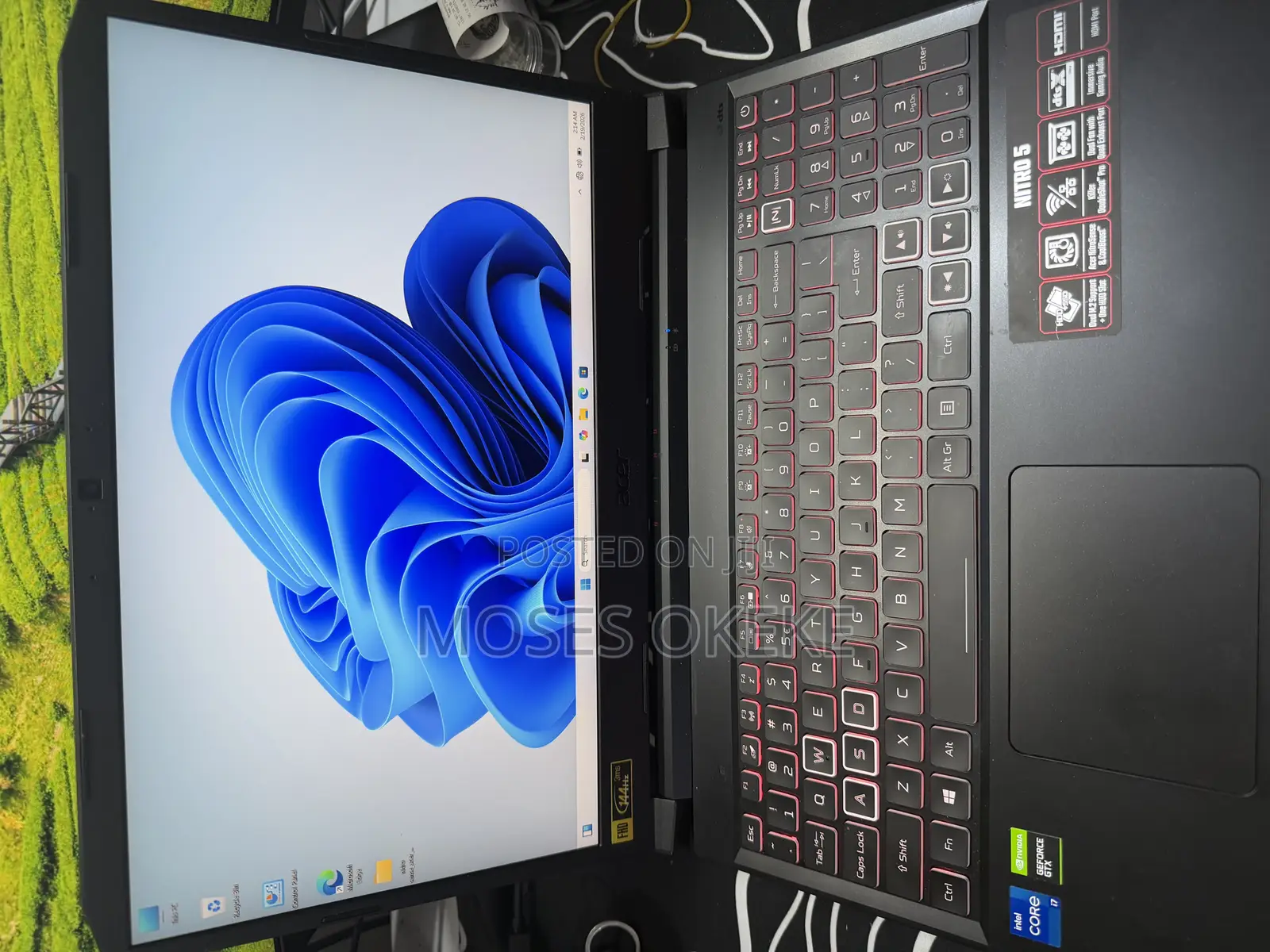 Laptop Acer Nitro 5 16GB Intel Core i7 SSD 512GB