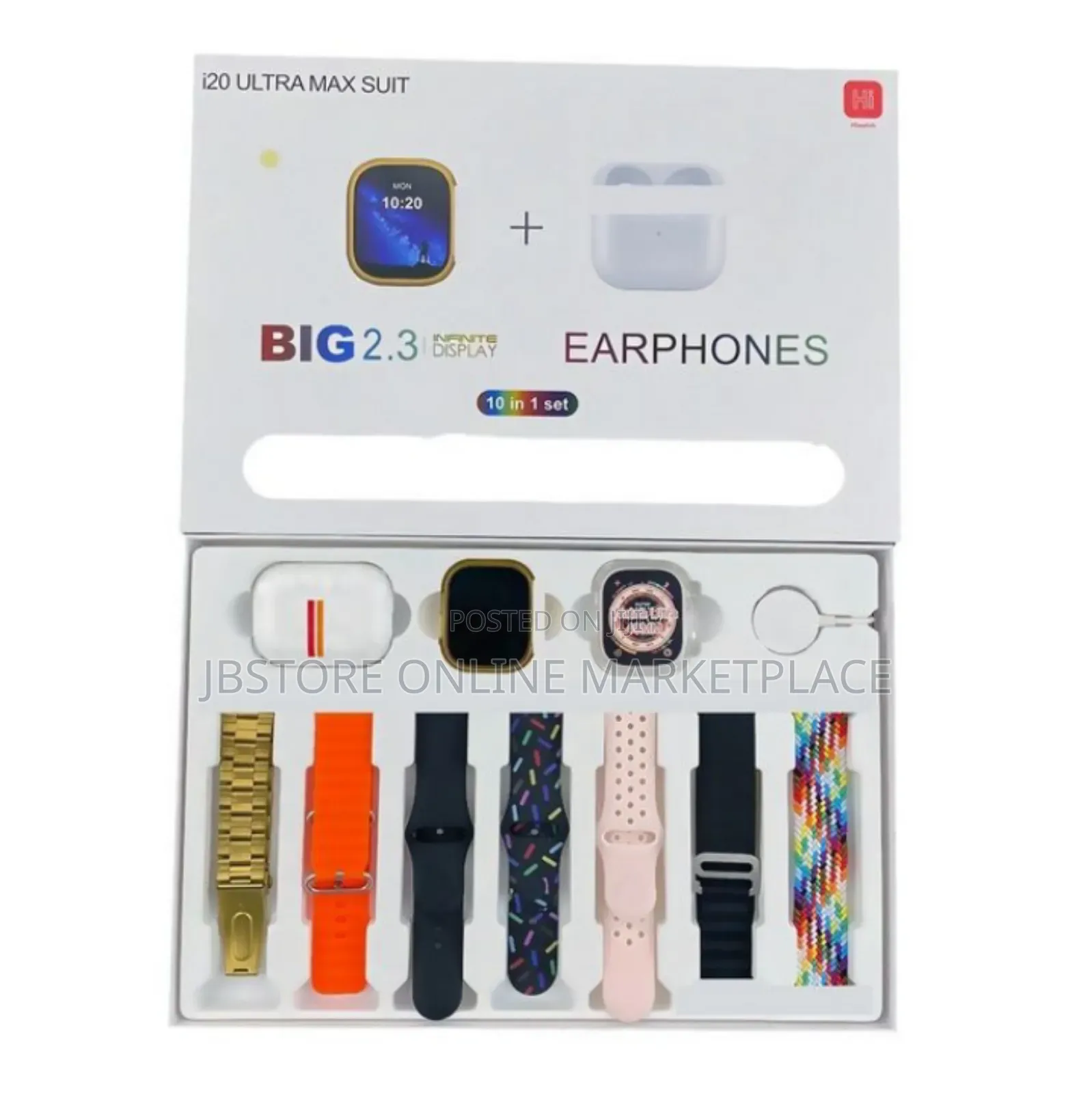 I20 Ultra Max Suit Smart Watch