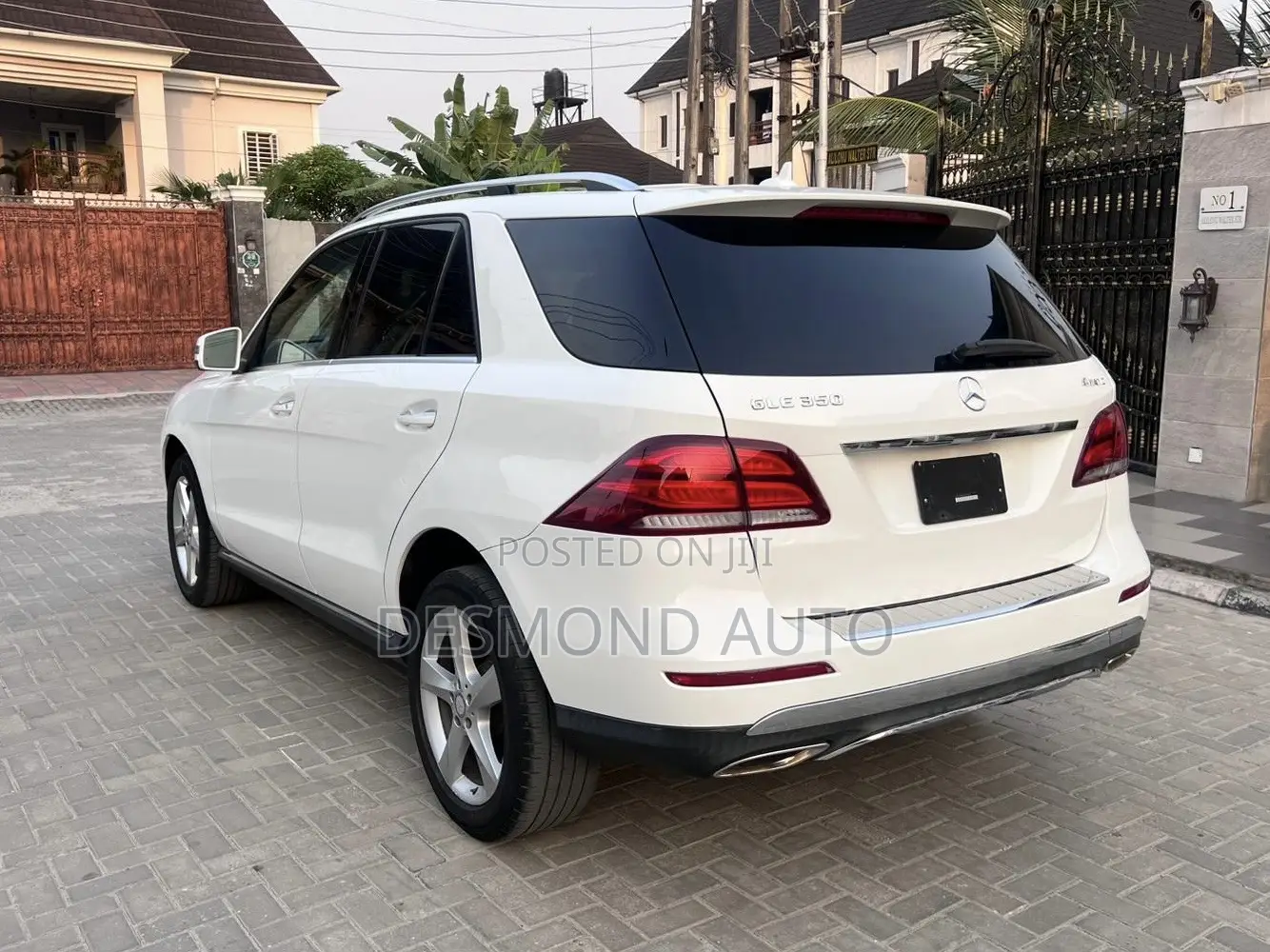 Mercedes-Benz GLE-Class GLE 350 2016 White