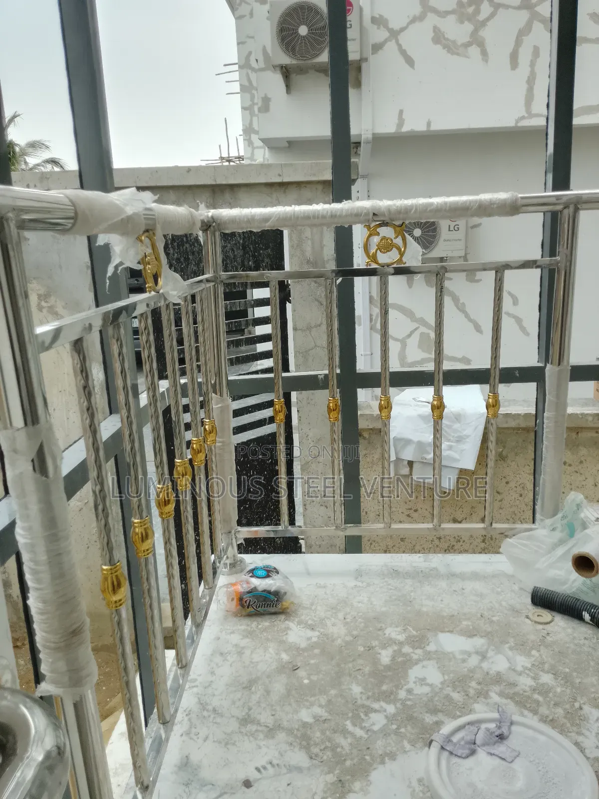 Get Your Sliver and Gold Handrail From Us With Good Price 