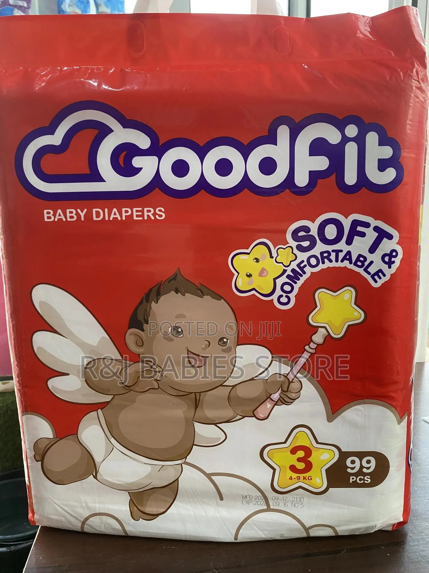 Goodfit Premium Baby Diapers – Jumbo Pack 99 Pieces