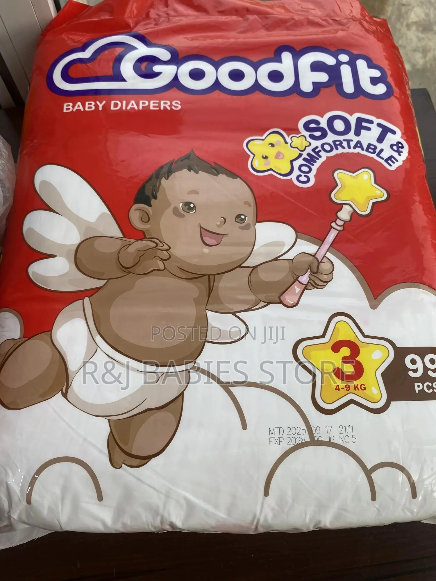 Goodfit Premium Baby Diapers – Jumbo Pack 99 Pieces