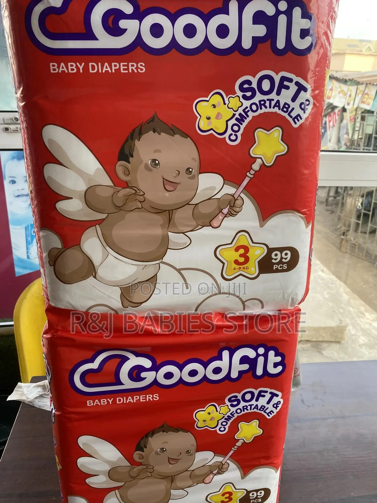 Goodfit Premium Baby Diapers – Jumbo Pack 99 Pieces