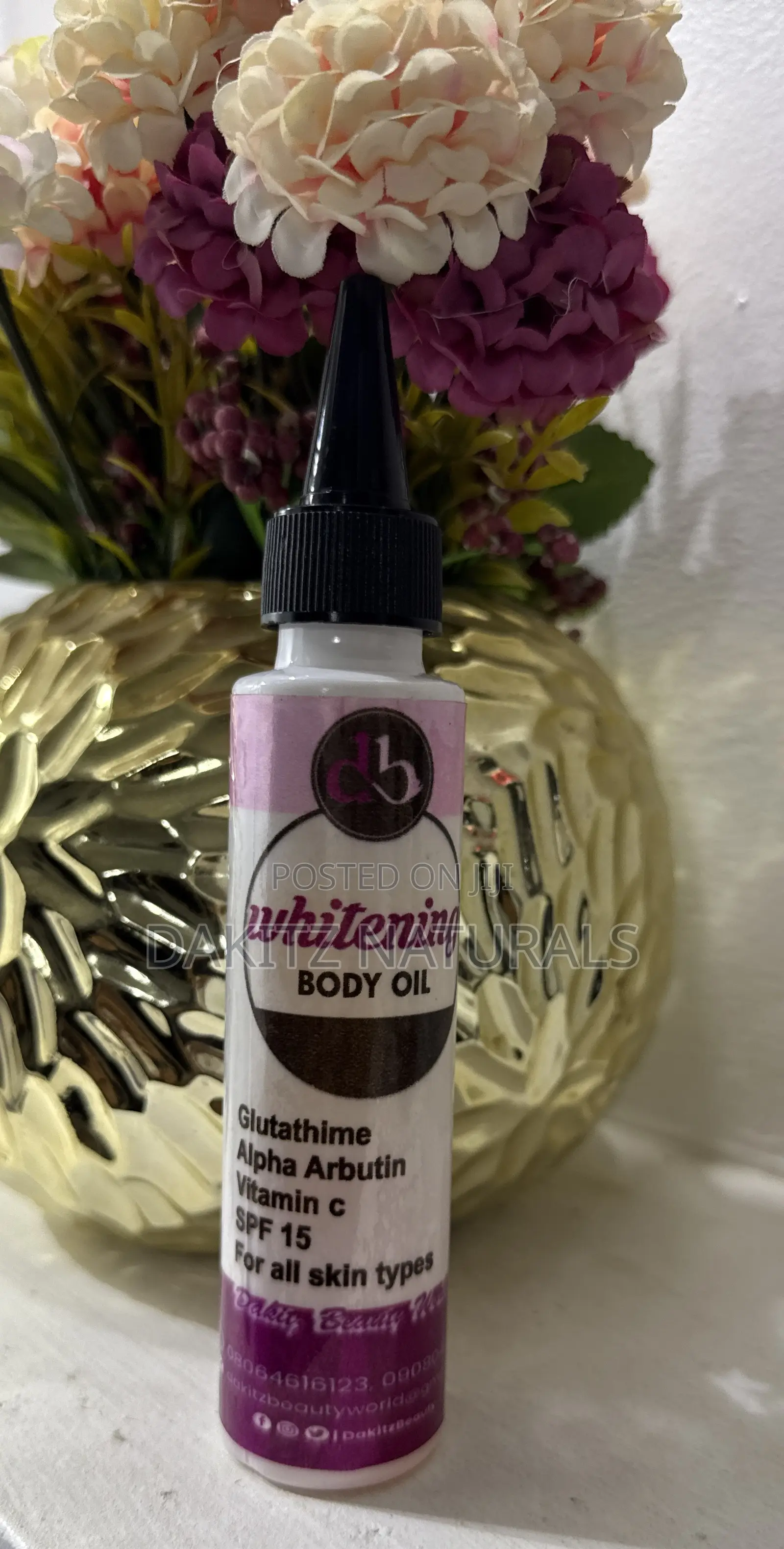 Whitening Body Oil
