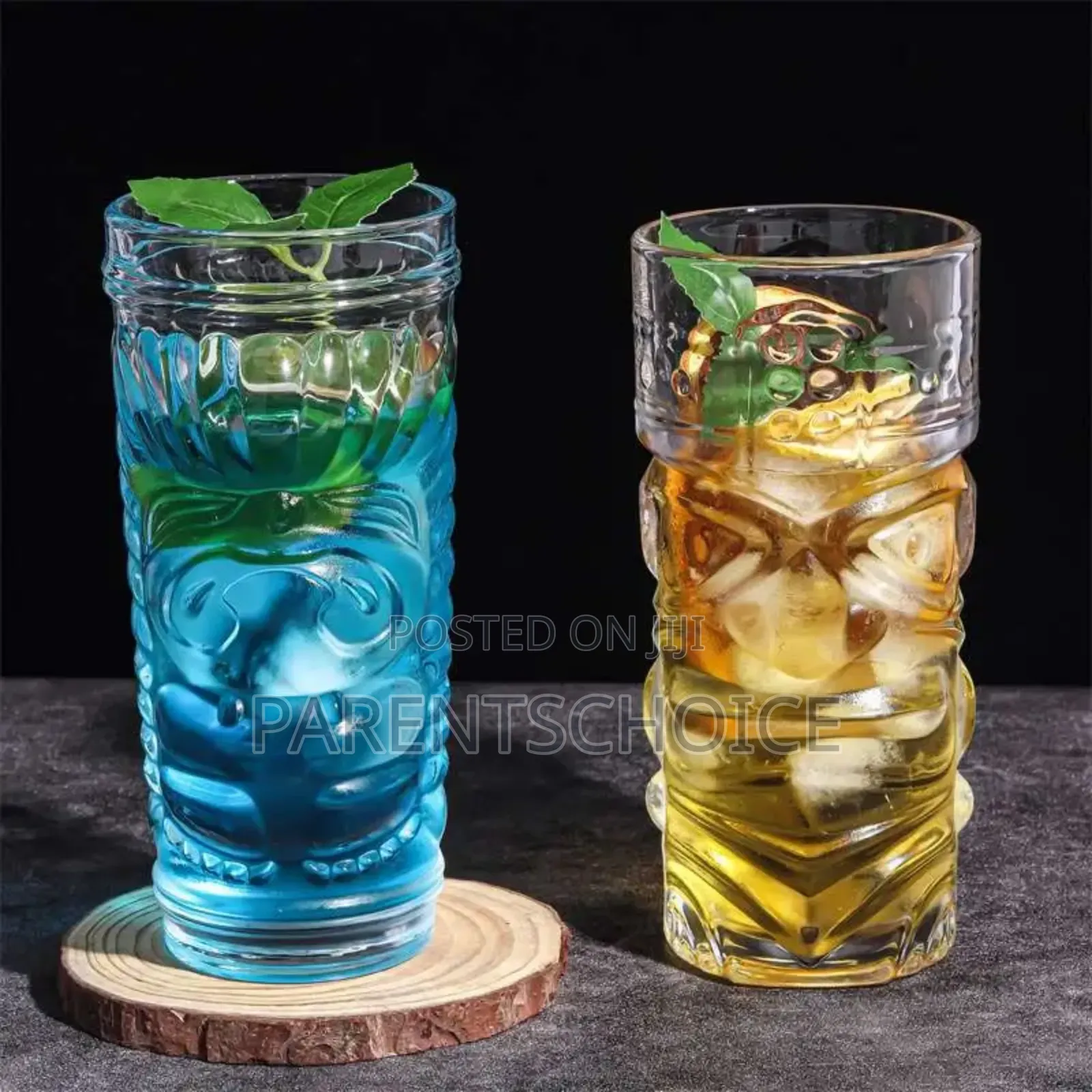 Glasses for Cocktails,Hurricane,Bar Drinkware Glass - 6 PCS