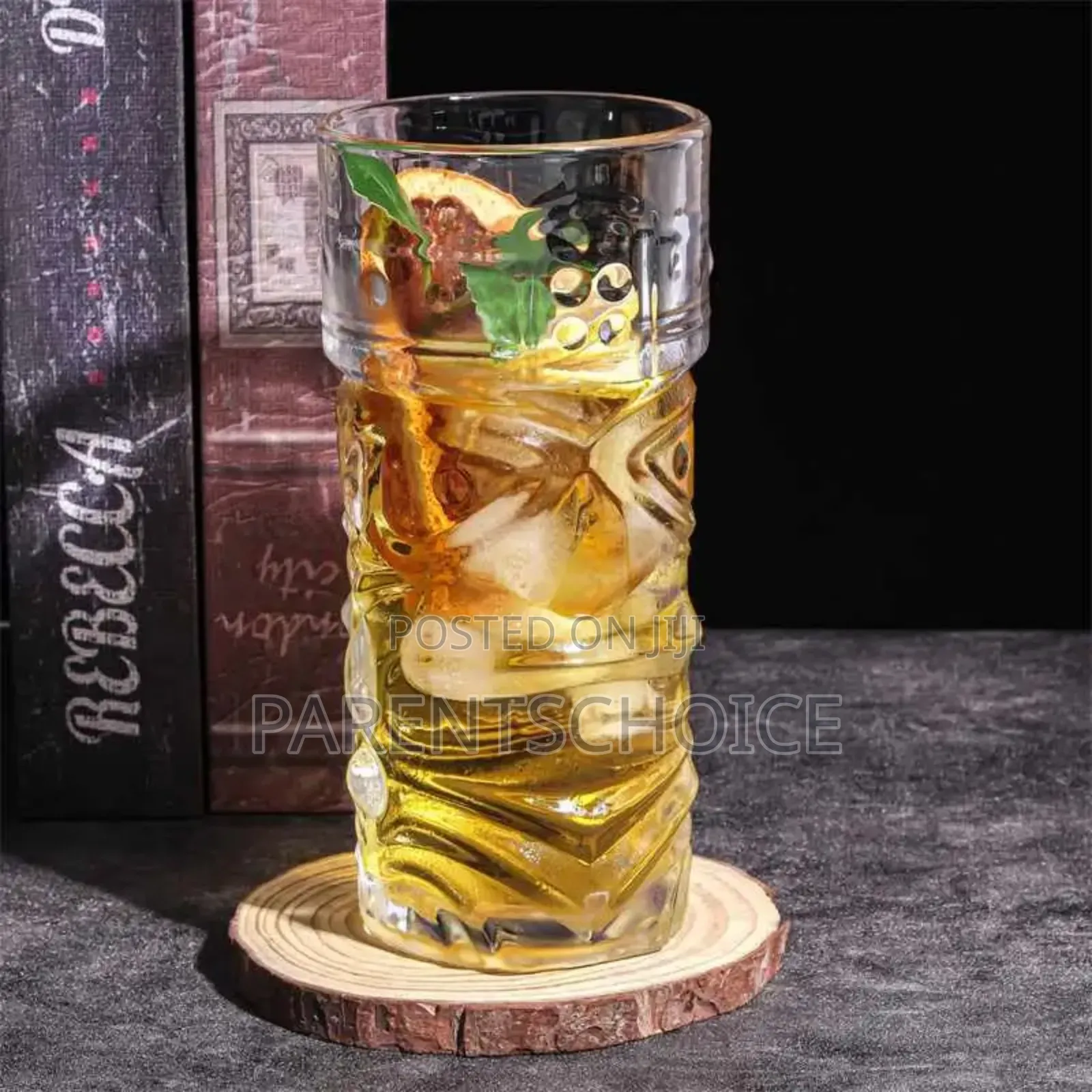 Glasses for Cocktails,Hurricane,Bar Drinkware Glass - 6 PCS