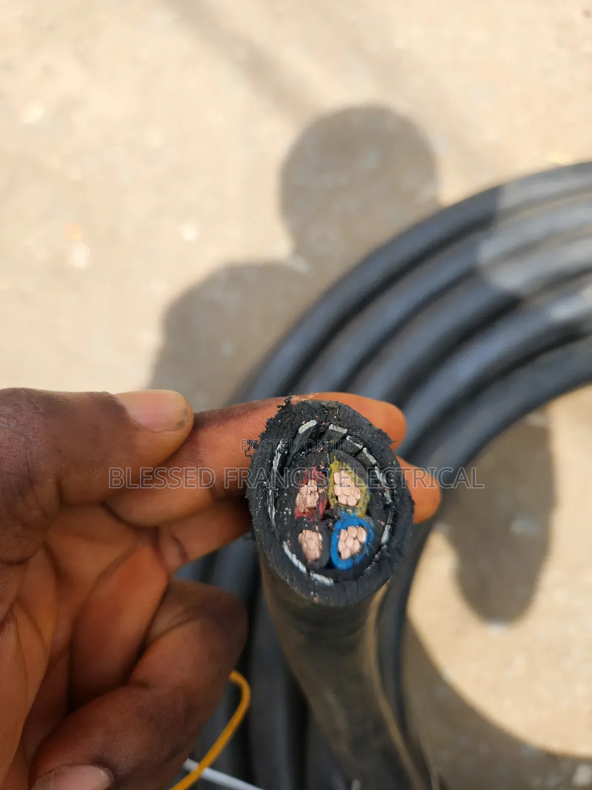 35mmx4core Swa Cable Amored