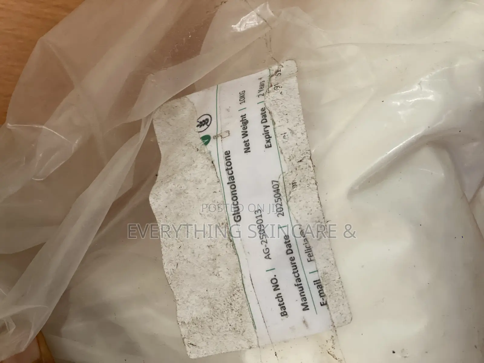 Gluconolactone( 250 Gram Is 5000)