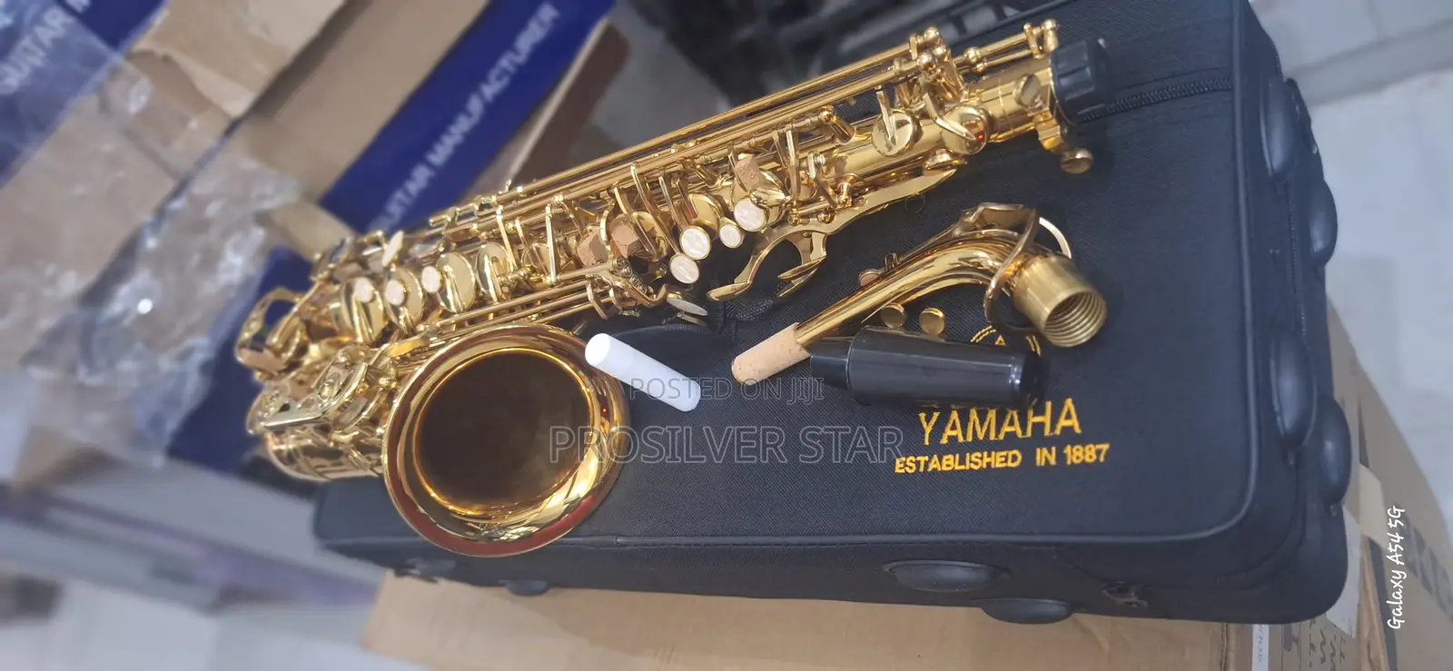 Yamaha Gold Alto Saxophone
