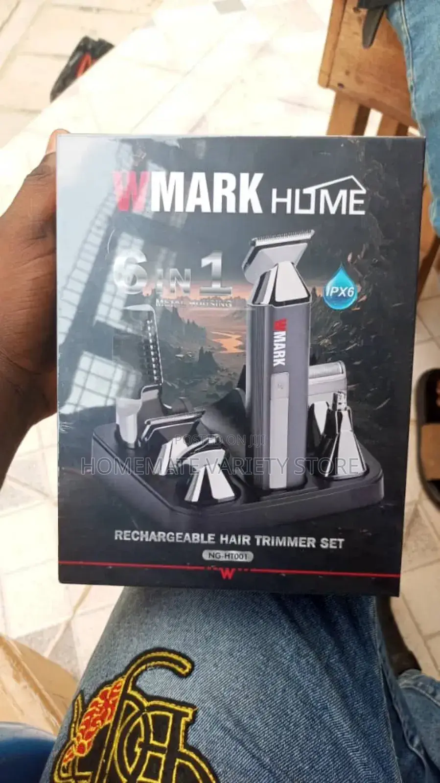 Wmark Rechargeable 6in1 Hair Trimmer Set