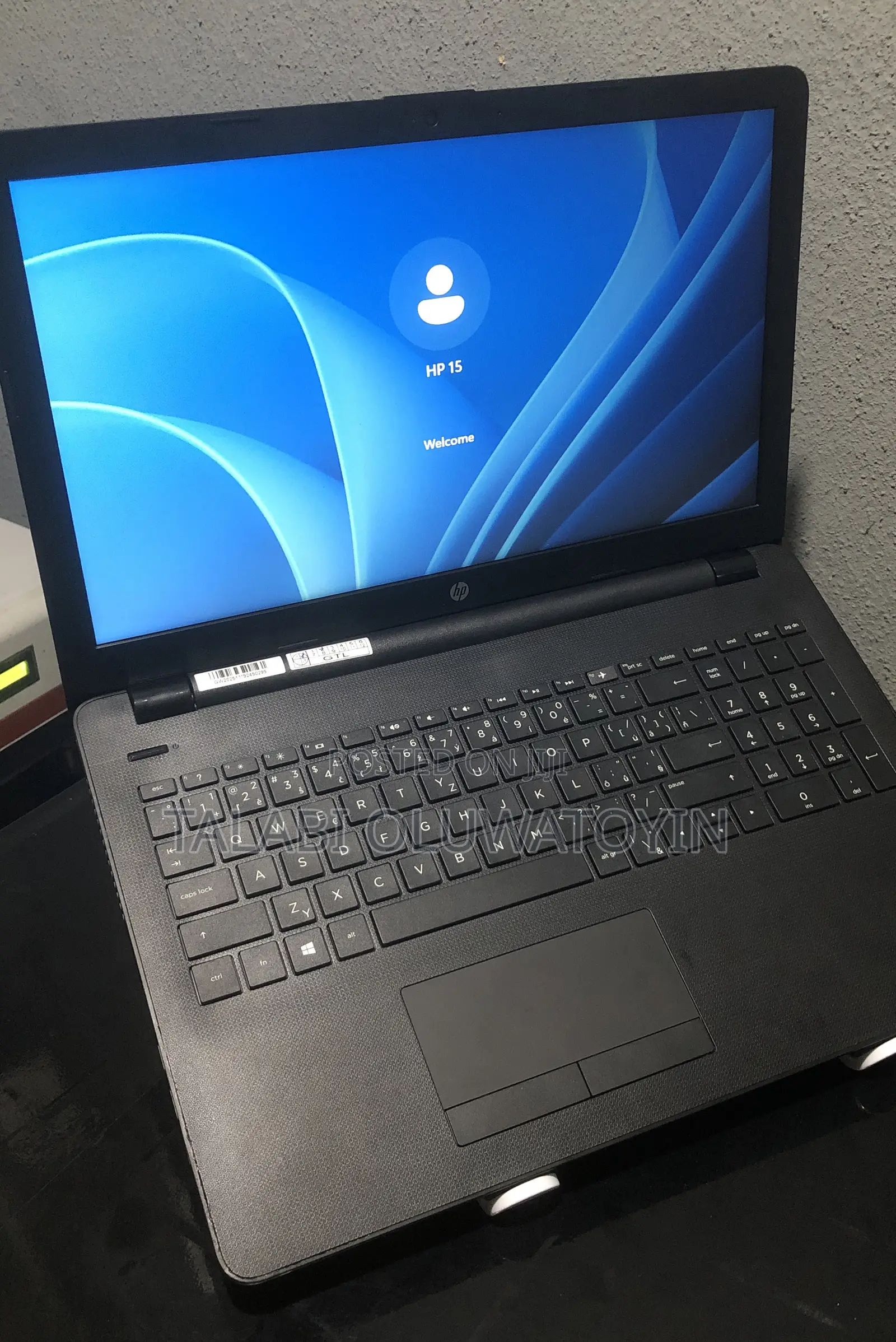 Laptop HP 15 4GB SSD 250GB