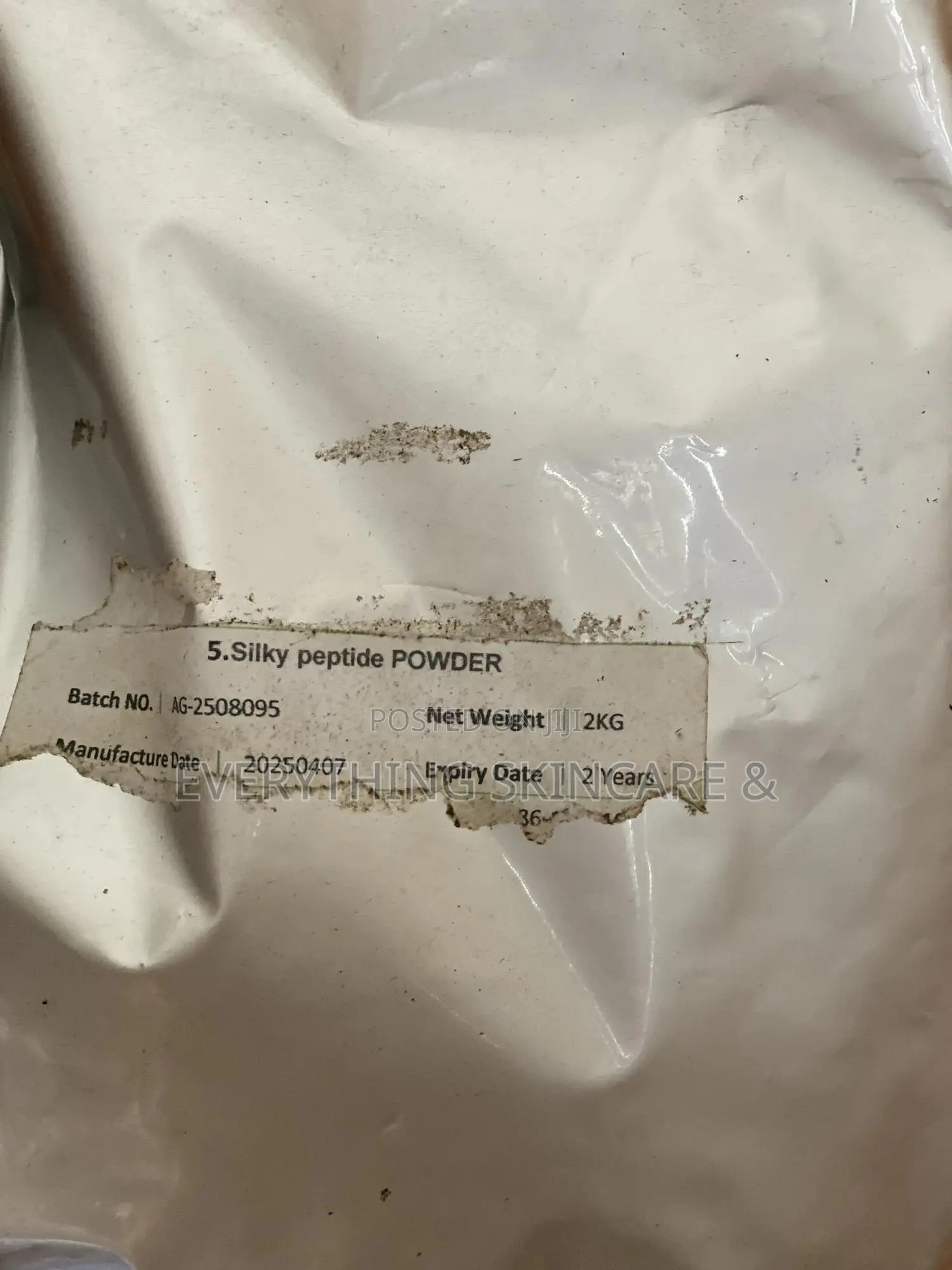 Silky Peptide Powder (250 Gram Is 37,500)