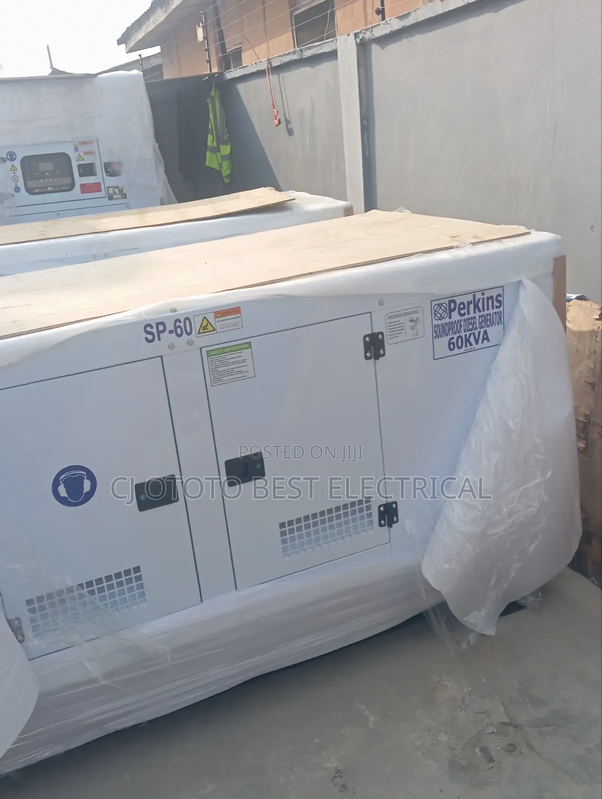 60kva Perkins Generator Soundproof Brand New Engine Available Now