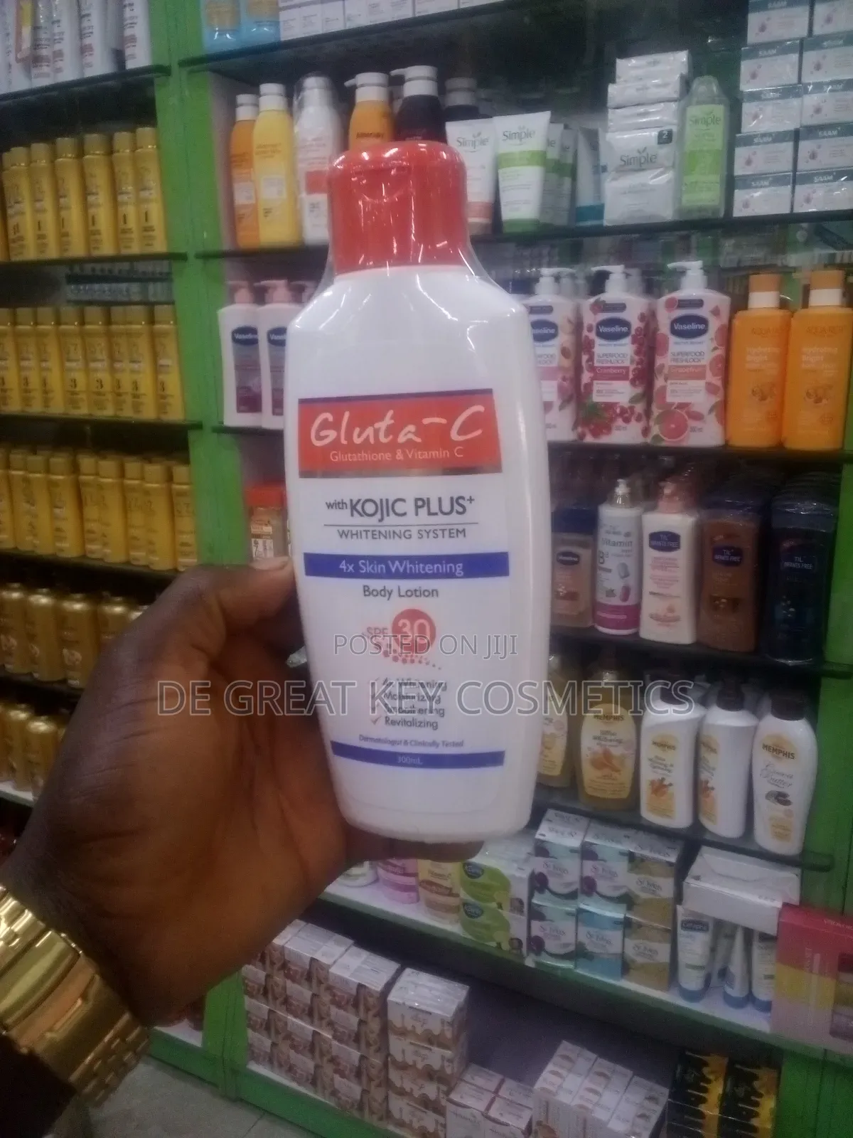 Gluta C Glutathione Vitamin C With Kojic Plus System Lotion