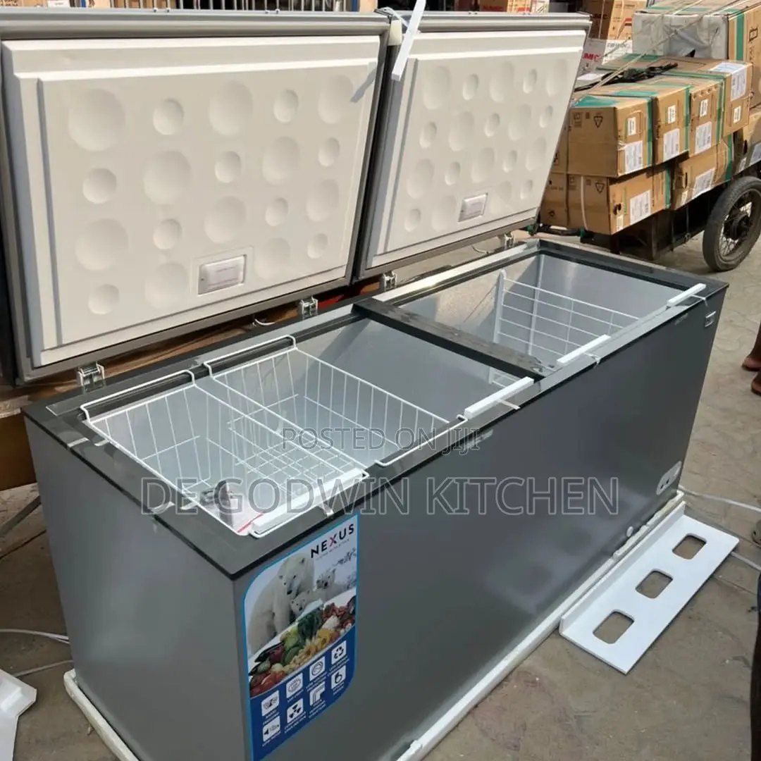 Double Door Chest Freezer