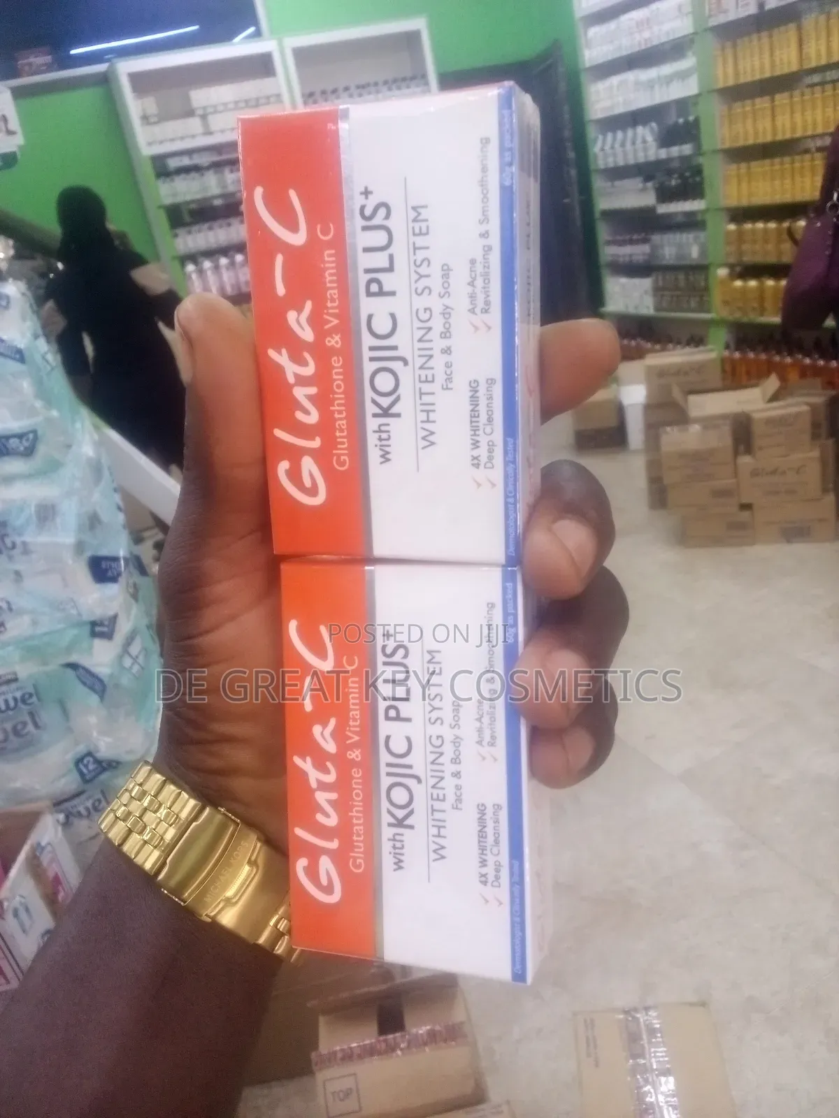 Gluta C Kojic Plus Face and Body Soap