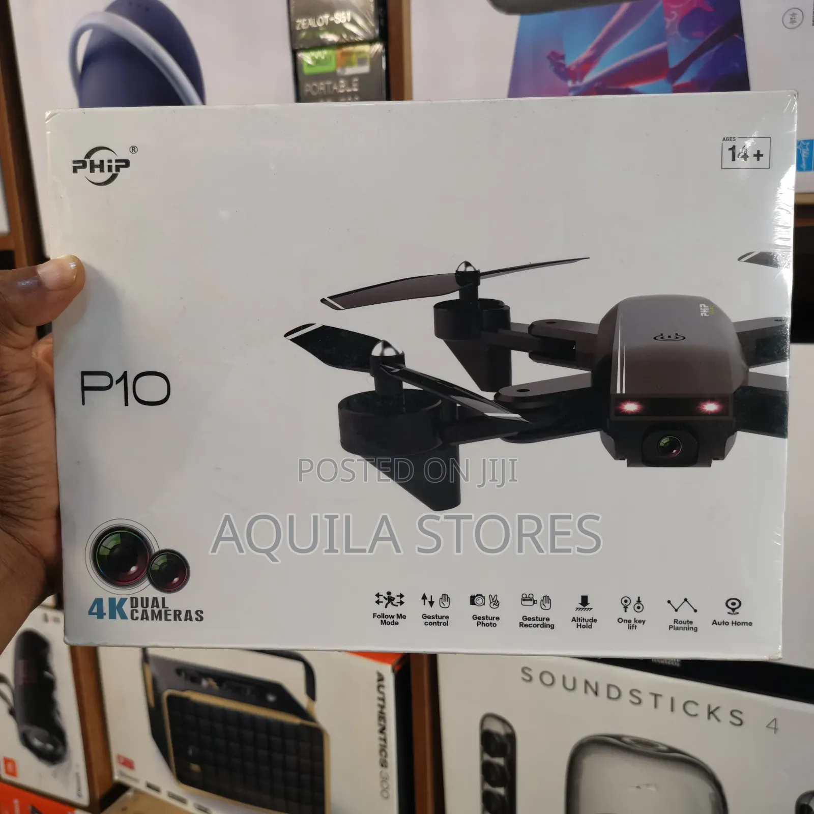 Phip P10 4k Drone With Dual Cameras