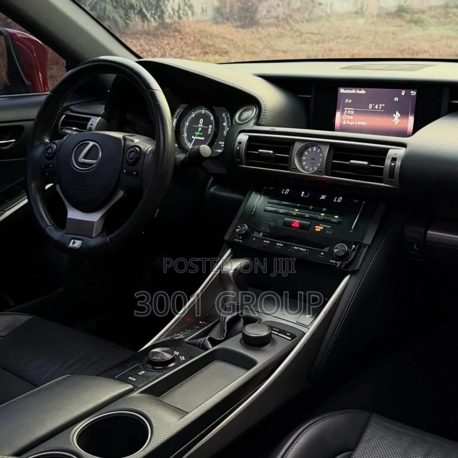 Lexus IS 350 AWD 2015 Burgundy