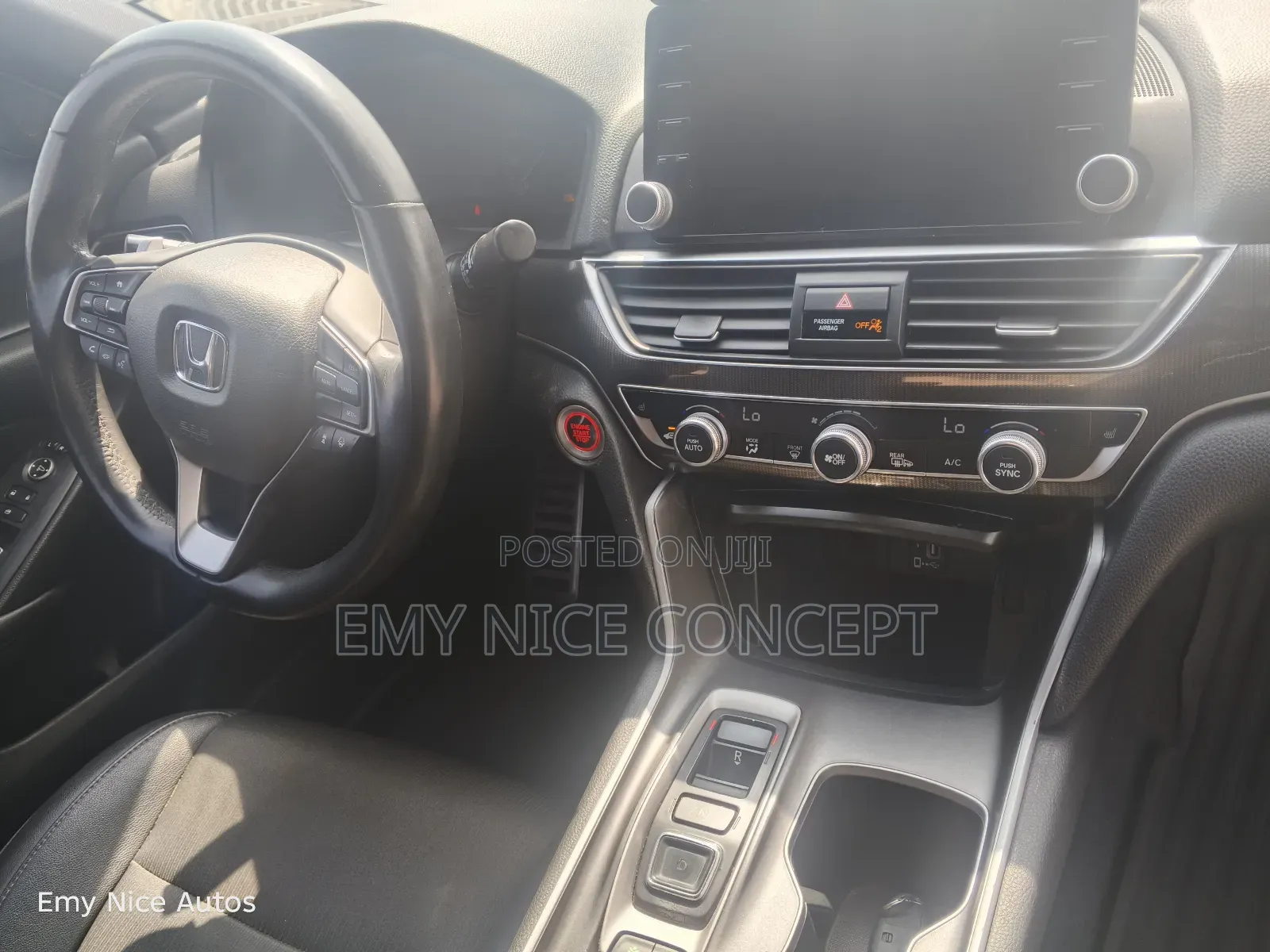 Honda Accord Sport (2.0L 4cyl Turbo 10A) 2019 Black