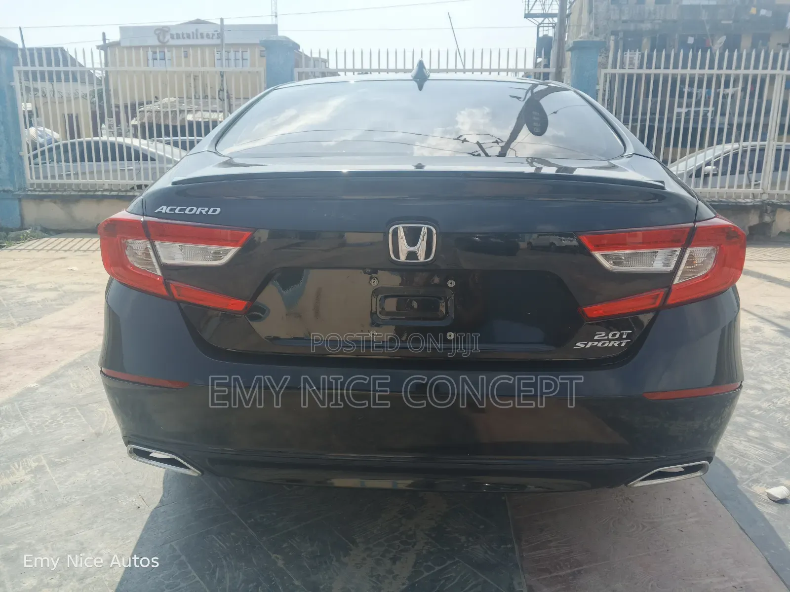 Honda Accord Sport (2.0L 4cyl Turbo 10A) 2019 Black