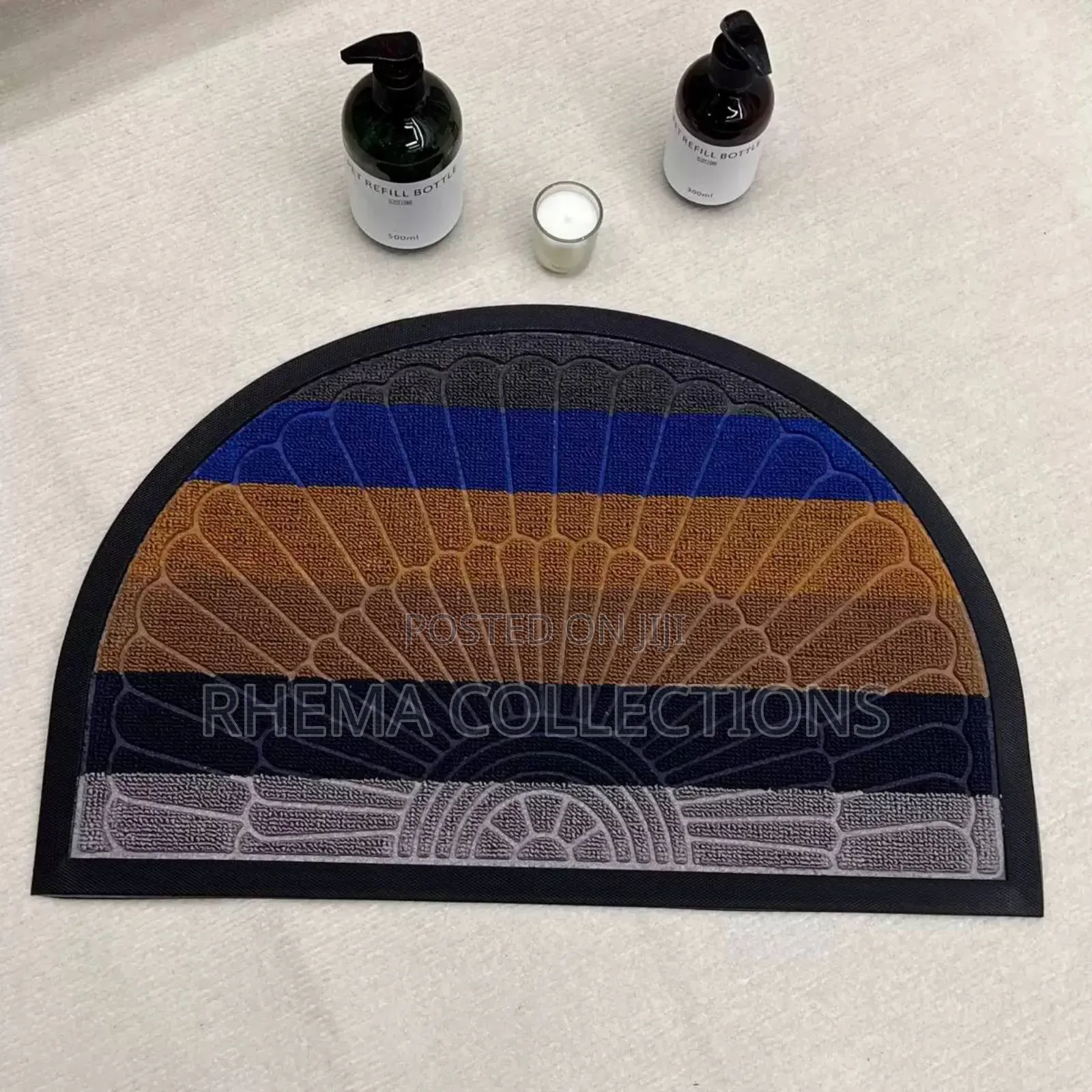 Oval Shape Foot Door Mat