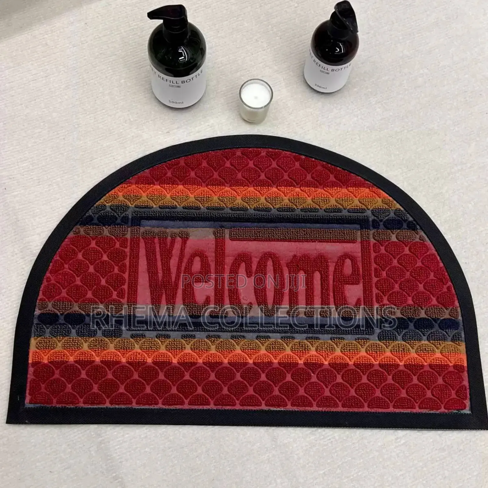 Oval Shape Foot Door Mat